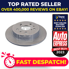 2x Brake Discs Pair Solid Rear 278mm 108609 Febi Set 5561180J01 5561180J10 New