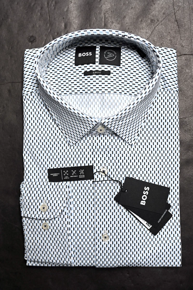 HUGO BOSS Slim Dress Shirts for Men for sale | eBay