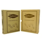 Hasbro Yahtzee Vintage Bookshelf Edition Family Board Game Night Tan Book Box