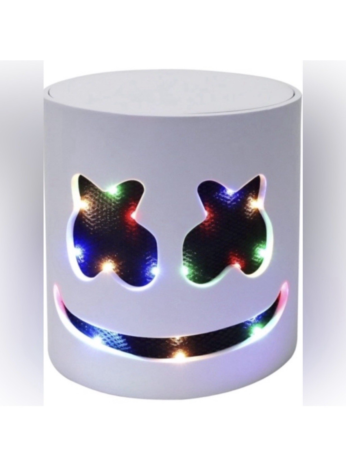 Marshmello LED Helmet Mask - Foam Costume for Halloween