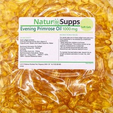 Evening Primrose Oil 1000mg 365 Capsules High Strength 90mg GLA