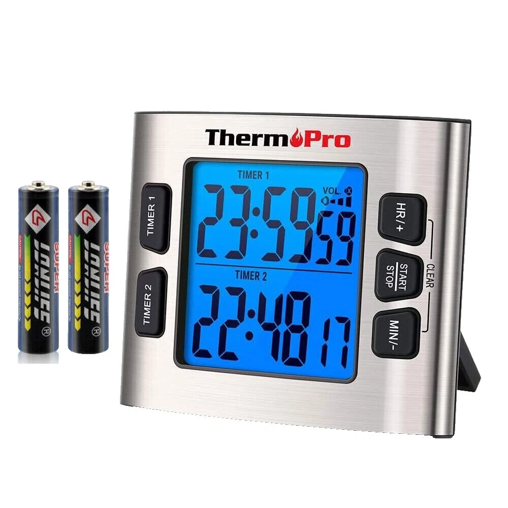 Dual Timer Kitchen Timers