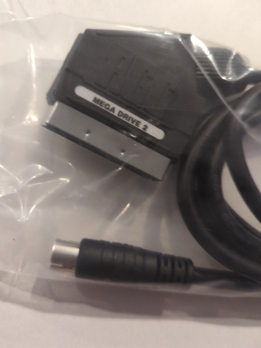 Sega Genesis Model 2 SCART/RGB Cable, Packapunch, CSYNC