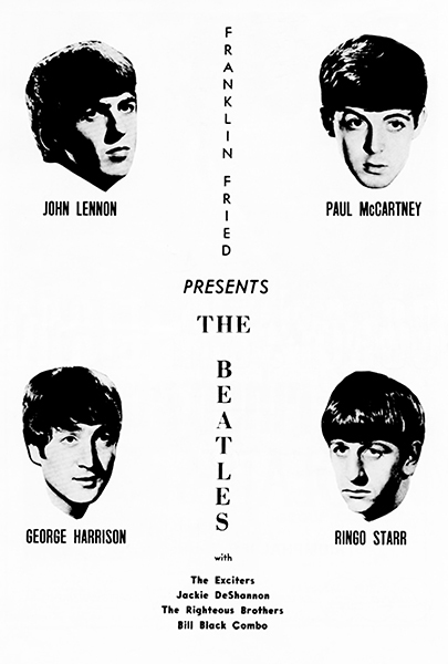 The Beatles - 1964 - Milwaukee Program Cover Poster #2 | eBay