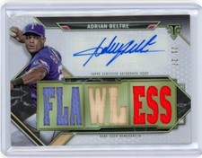 2021 Topps Triple Threads Baseball Relic Autograph TTAR-AB2 Adrian Beltre #27/27