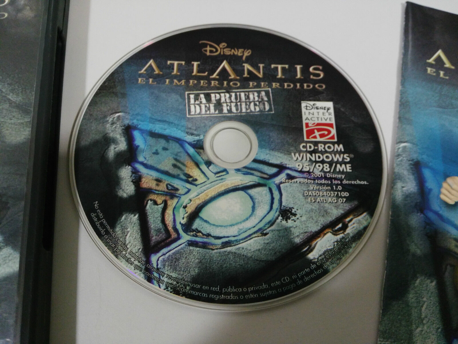 Atlantis The Empire Lost Set PC Spanish Cd-Rom Disney Interactive