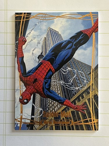 2016 Marvel Masterpieces Orange #90 Spider-Man 40/99 Single Tier 4💥VHTF💥*