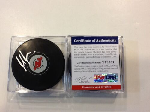Martin Brodeur Signed Hockey Puck NJ New Jersey Devils PSA DNA COA Autographed b - Picture 1 of 3