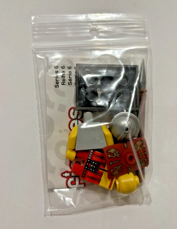 LEGO Serie 6 (Serie Seis) Minifiguras Coleccionables - CMF - 8827 - Soldado Romano Foto 2 de 4
