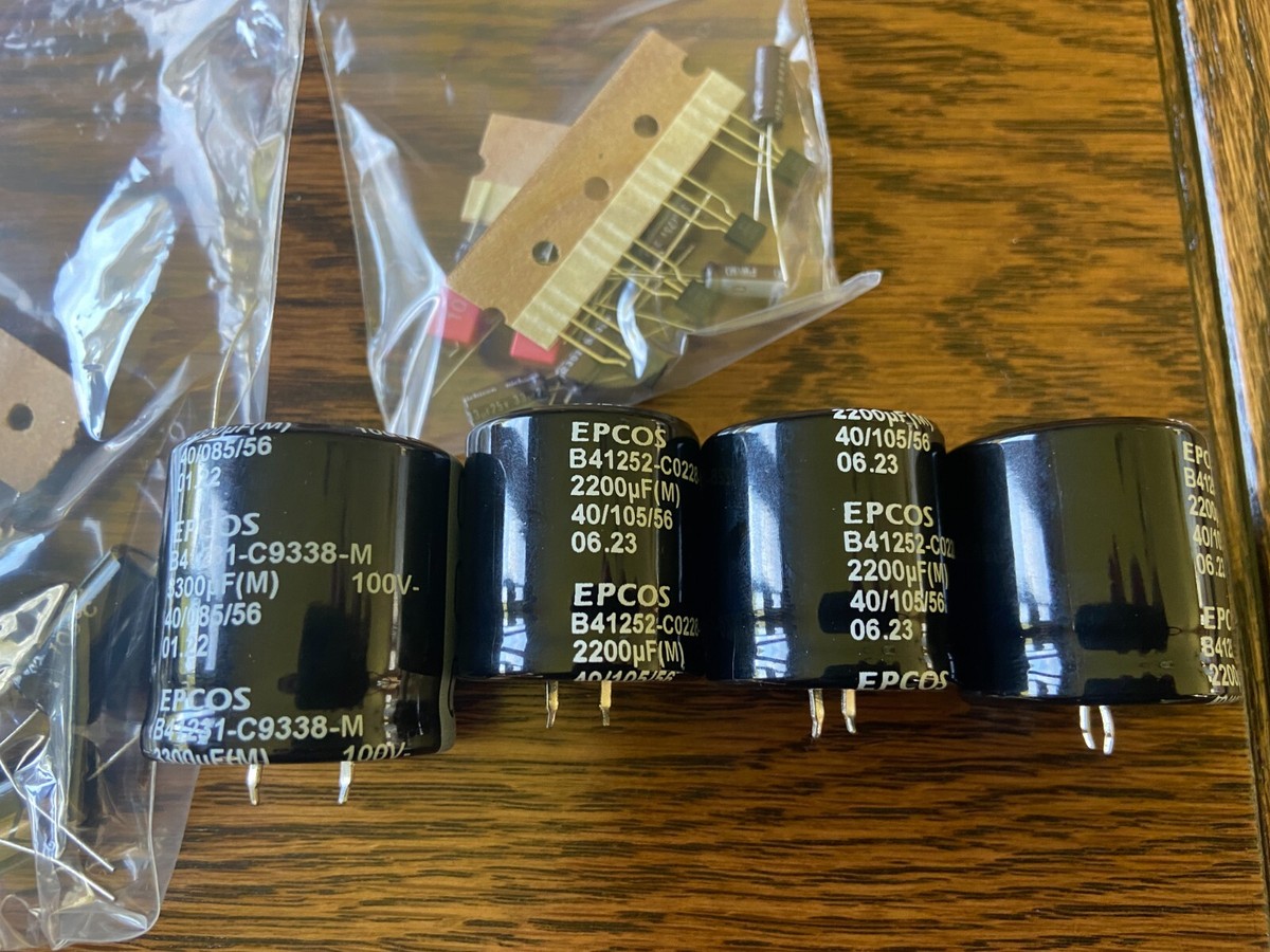 Sansui 800 Complete Rebuild Kit High-Quality Receiver Recap