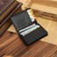 Men-039-s-Genuine-Leather-Wallet-Bifold-ID-Credit-Card-Holder-Mini-Purse-Money-Clip miniatuur 1