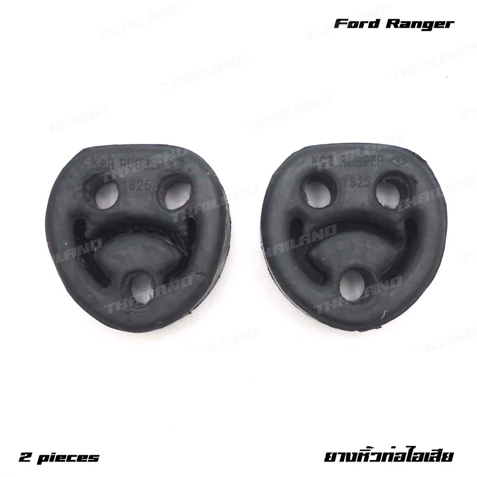 For Ford, Mazda Ranger Fighter 1998 - 06 Exhaust Pipe Bracket Hangers 3 Holes Foto 4 de 4