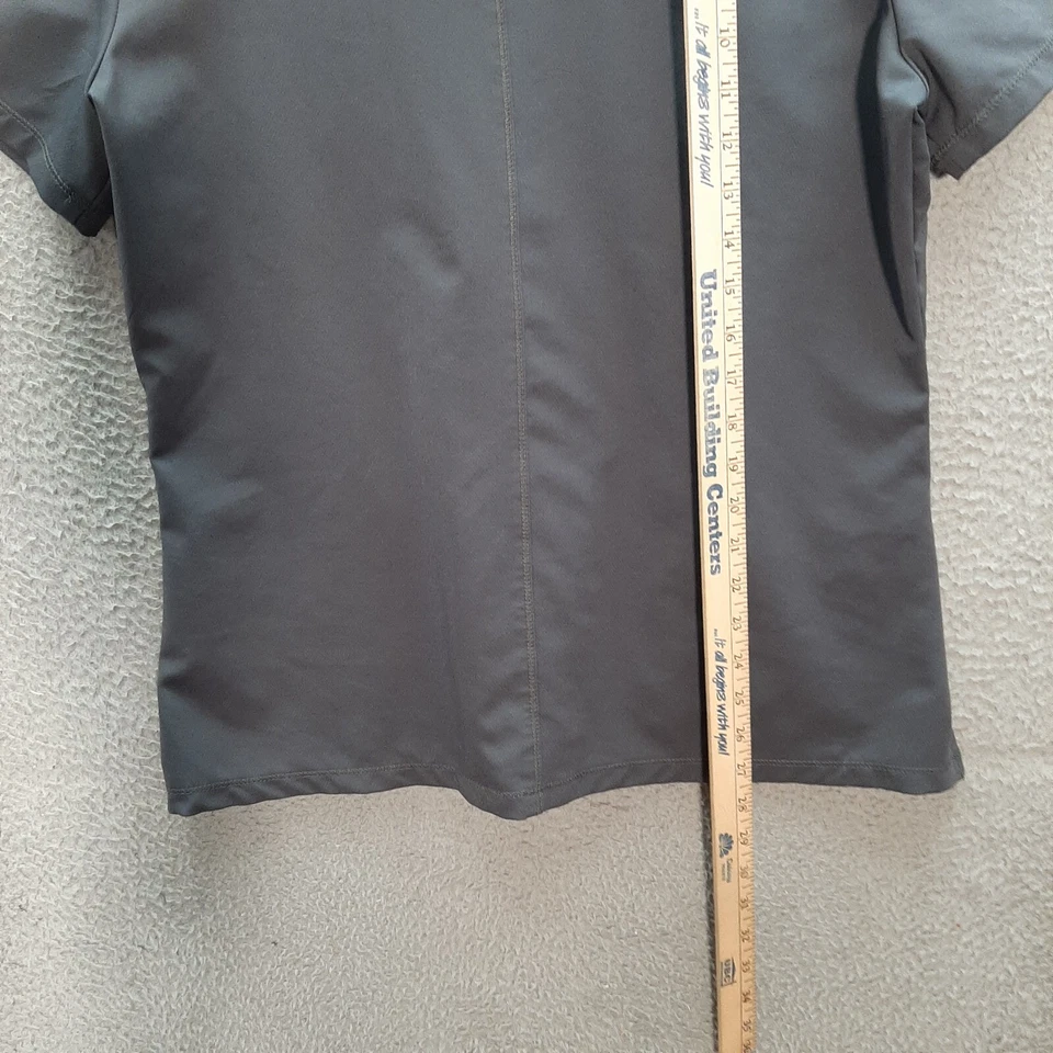 Dickies Scrub Top Womens Large Gray Smock Nurse Medical Dental Veterinarian - Image 4 of 4