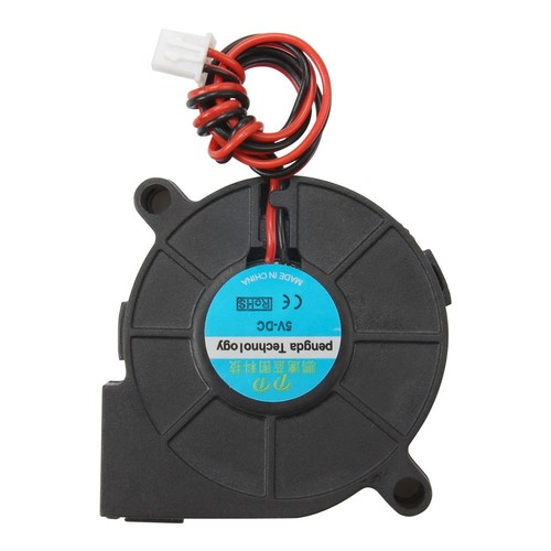 5Pcs Black Brushless DC Cooling Blower Fan 5015S 5V 0.1-0.3A 50x15mm - Picture 2 of 3