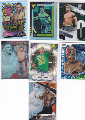 Wm 7 Card 7 card wrestling for customer | eBay