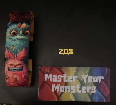 zox Armband Medium MASTER YOUR MONSTERS *gelb innen-