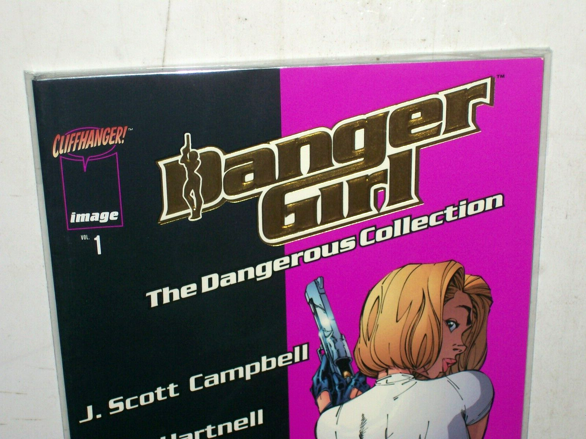 Danger Girl The Dangerous Collection #1 Gold Foil Variant Cover NM