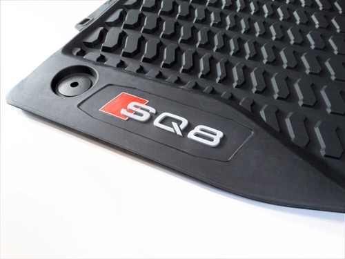 Alfombrillas goma originales Audi SQ8 4M delanteras negras 4M8061221A 041 - Imagen 3 de 5