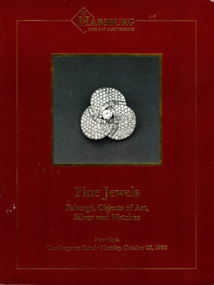 JEWELRY FABERGE SILVER OBJECTS Habsburg NY 10/22/1990