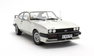 New CULT MODELS FORD ENGLAND CAPRI 2.8 1981 1:18 Model Car SILVER CML215-1 KidBX