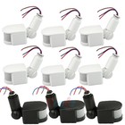 LOT Outdoor DC 12V Infrared PIR Motion Sensor Detector Wall Light Switch 180°