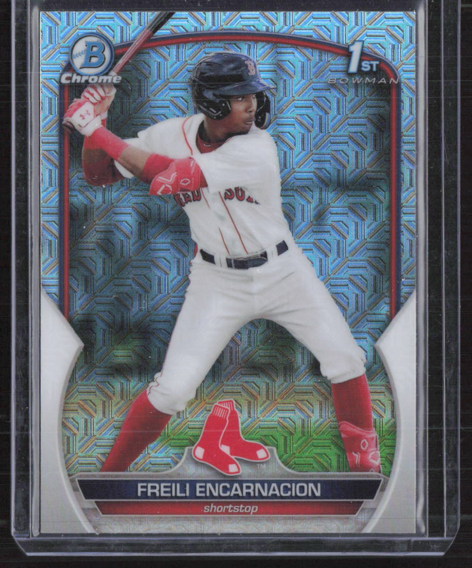 2023 Bowman Megabox #BCP-117 Freili Encarnacion 1st Mojo Refractor