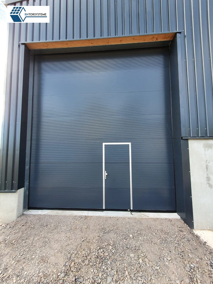 Hallentor Werkstatttor Sektionaltor Industrietor mit Schlupftüre - Bild 4 von 4