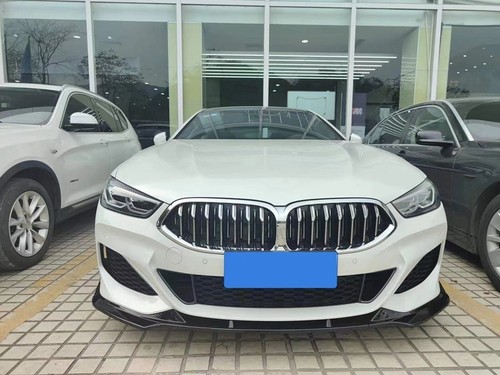 For BMW 8 Series G14 G15 G16  Gloss Black Front Bumper Splitters Lip 2018 19-23 - Picture 8 of 8
