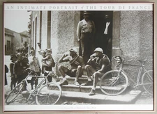 Tour de France Print, Swiss Racers Colle & Parel, 1921 Race, Framed Under Glass