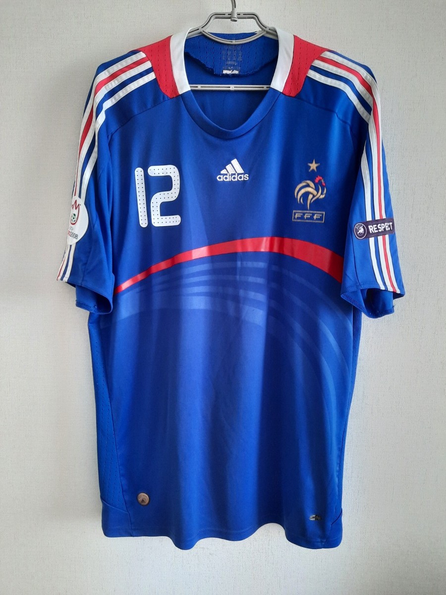 France Home Football Shirt Jersey 2007 2008 2009 Adidas Size XXL