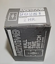 MarkTime 90281 Wall Box Time Switch 2 Hour Dial Timer Energy Saver Mark Time