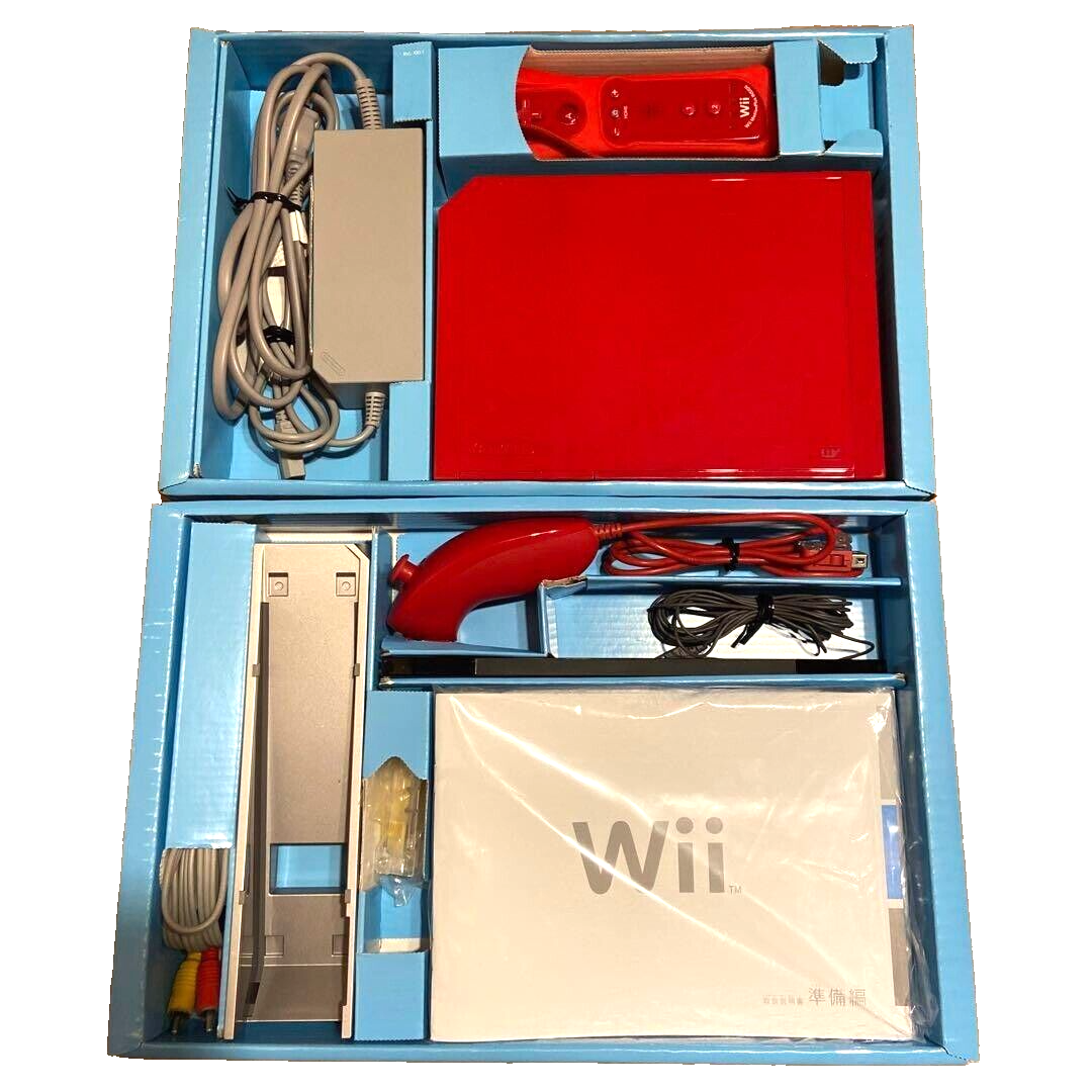 任天堂Wii 本体 25th anniversary Nintendo Wii Super Mario Bros 25th Anniversary Console RED