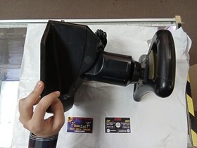 Sega Saturn MK-80107 Arcade Racing Steering Wheel - Black. Untested!!