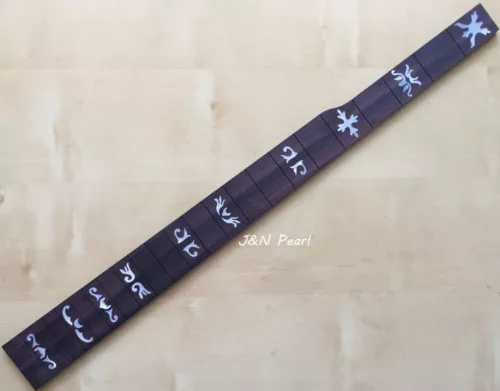 Flying Eagle Mother of Pearl Inlaid Indian Rosewood Fretboard for Gibson Banjos