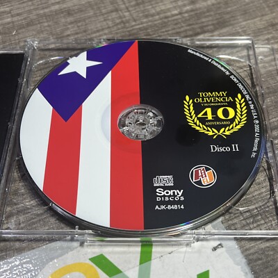 TOMMY OLIVENCIA Y SU ORQUESTA - 40 ANIVERSARIO (2002) / (2-CD'S