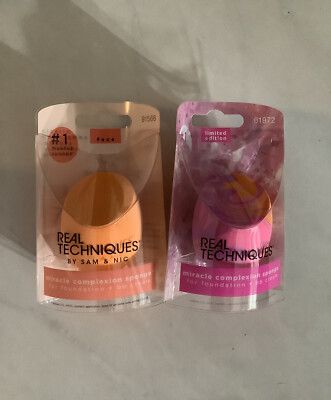 2 Real Techniques MIRACLE COMPLEXION SPONGE Makeup By Samatha Chapman RT05