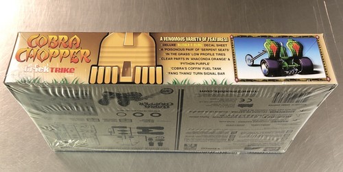 MPC COBRA CHOPPER FACTORY SEALED MODEL-KIT TRICK TRIKE SERIES 1/25 SCALE - Picture 5 of 6