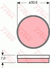 Disque de frein Citroen MEHARI