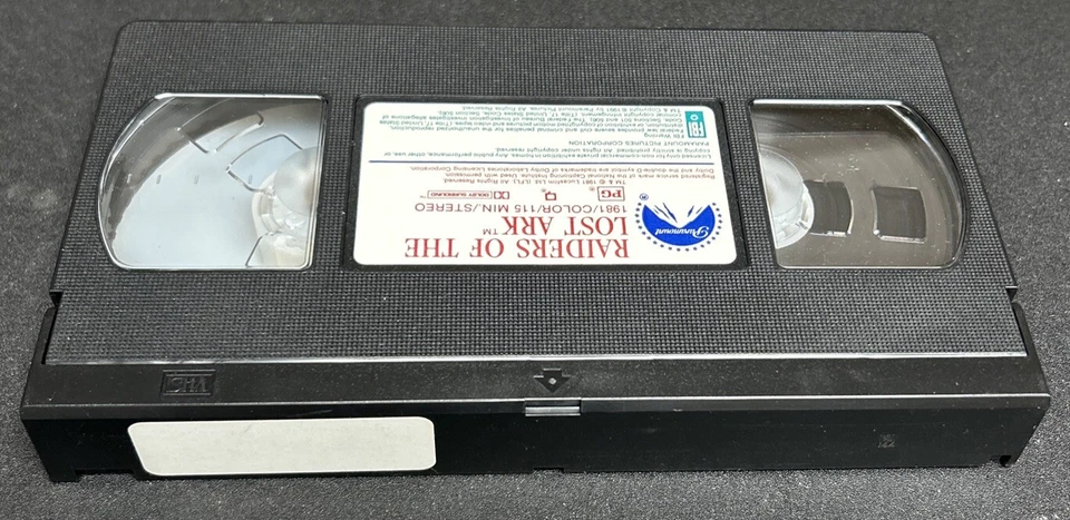 Raiders of the Lost Ark VHS Harrison Ford Karen Allen Paul Freeman Ronald Lacey - Image 4 of 4