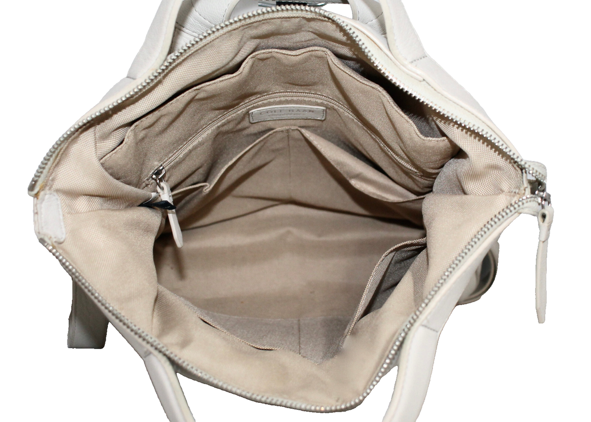 Cole Haan Cream Quilted Grand Ambition Backpack OLIVIA | Convertible backpacks from @colehaan ? The Grand  main image 3