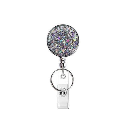New Retractable Keychain ID Card Badge Holder Doctor Nurse Clip Badge Reel Clip - Picture 6 of 24