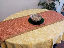 Runner Striscia Broccato Vintage cm 134 X 45