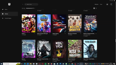 epic games account - 230+ games pc/mac