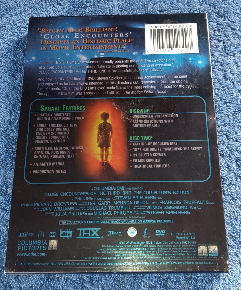 Close Encounters of the Third Kind DVD 2-Disc Set Collectors