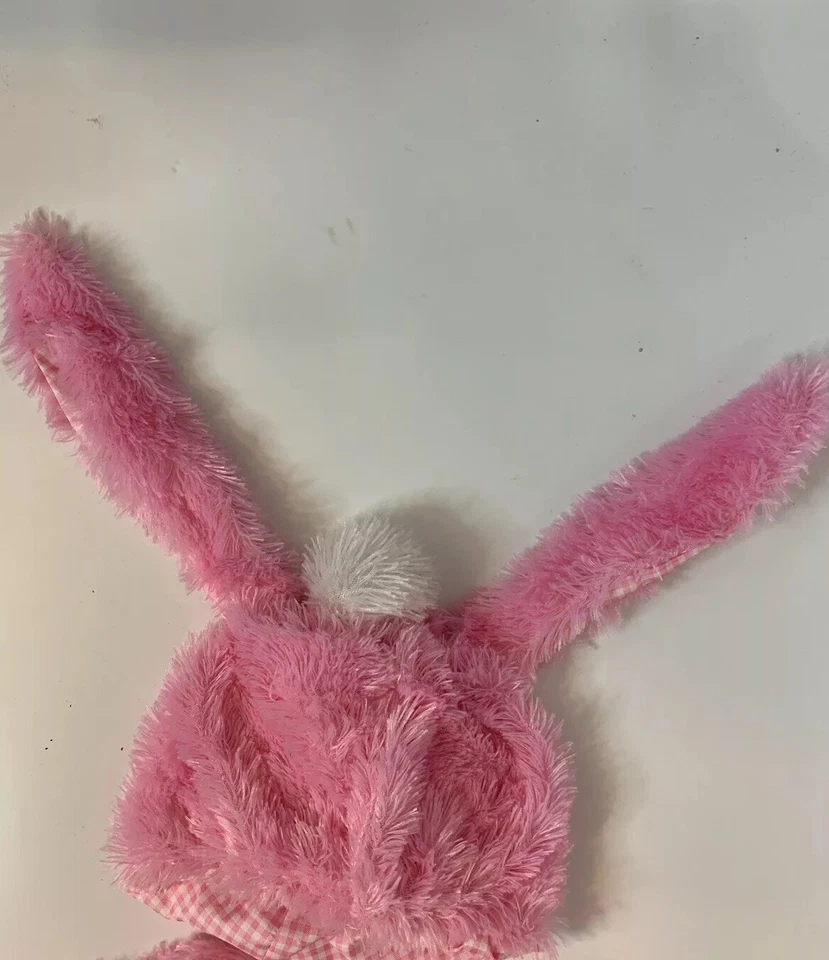 Disfraz de Conejo Rubí Arca de Noé Conejo Conejo Mameluco Pascua Rosa 6-12 Meses Foto 4 de 4