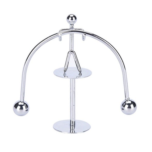 Weightlifter Gadget Perpetual Motion Desk Art Toy Gift Office DecorLK - Picture 5 of 7
