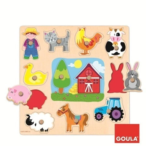 11-20 Teile Puzzles & Geduldspiele aus Holz