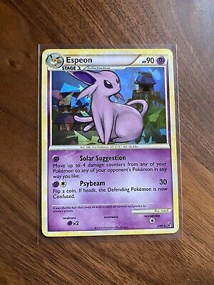 Espeon 2/90 Cracked Ice Holo HGSS Undaunted Rare Pokemon Espeon 2/90 Cracked Ice Holo HGSS Undaunted Rare Pokemon