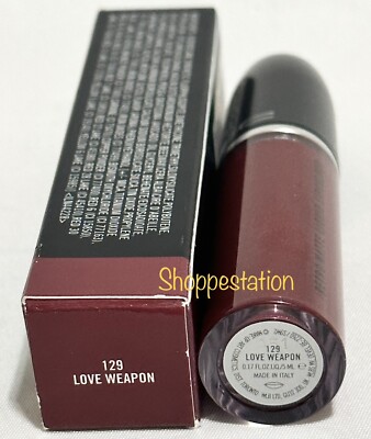Mac Retro Matte Liquid Lipcolour - Love Weapon (metallic) 5ml/0.17oz for sale online