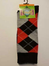 Men's Smart Argyle Diamond Patterned Golfing Socks One Size 6 - 11 TWO PacK, 